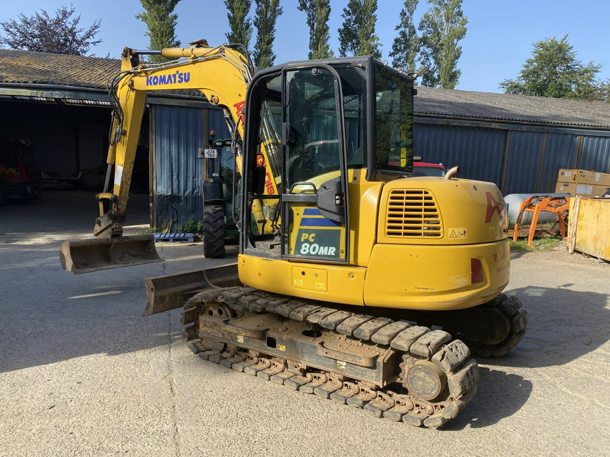 2021 KOMATSU PC80MR-5E0